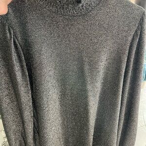 Scarlett Women's Shimmering Silver Blouse